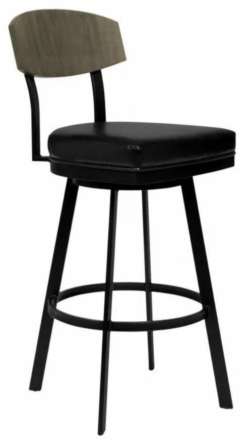 Fairmont Bar Stool – Matte Black Bar Stools