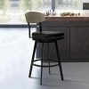 Fairmont Counter Height Bar Stool – Matte Black Bar Stools