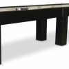 Fulton 12′ Shuffle Board Alder Black Rec Room