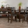 Homestead 5-Piece 54″ Round Counter Height Dining Set Dining & Kitchen