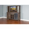 Homestead 80″ Back Bar & Hutch Bars & Barstools