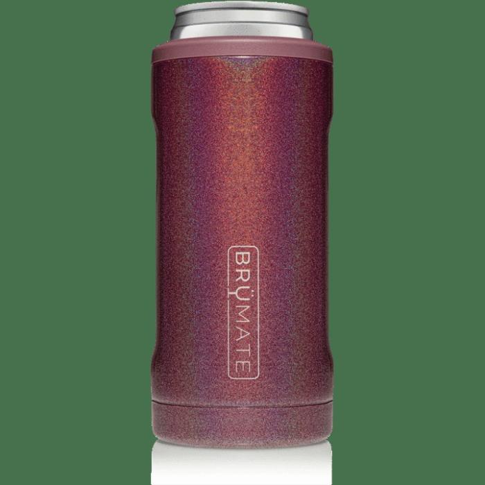 Hopsulator Slim | Glitter Merlot (12Oz Slim Cans) Brümate