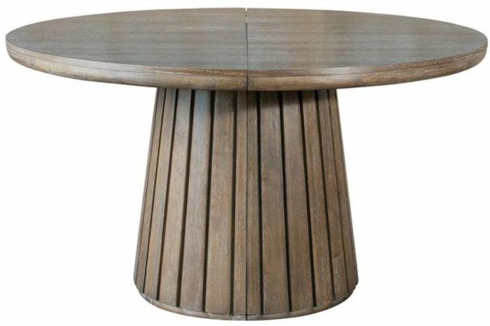 Kavanaugh 54″ Round Dining Table With Leaf Dining & Kitchen