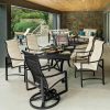 Kenzo 7-Piece Dining Set – Obsidian/Pathway Dining Sets