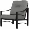 Kenzo Lounge Chair – Obsidian Panama Graphite Lounge Chairs