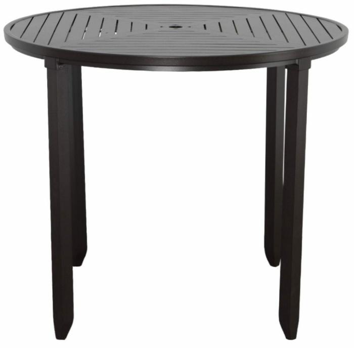 Key Largo 48″ Round Bar Height Table Dining & Chat Tables