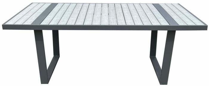 La Havre 78″ Dining Table – Charcoal Grey Dining & Chat Tables