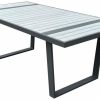 La Havre 78″ Dining Table – Charcoal Grey Dining & Chat Tables