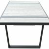 La Havre 78″ Dining Table – Charcoal Grey Dining & Chat Tables