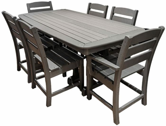 Lakeside 7-Piece Rectangular Dining Set Dining Sets