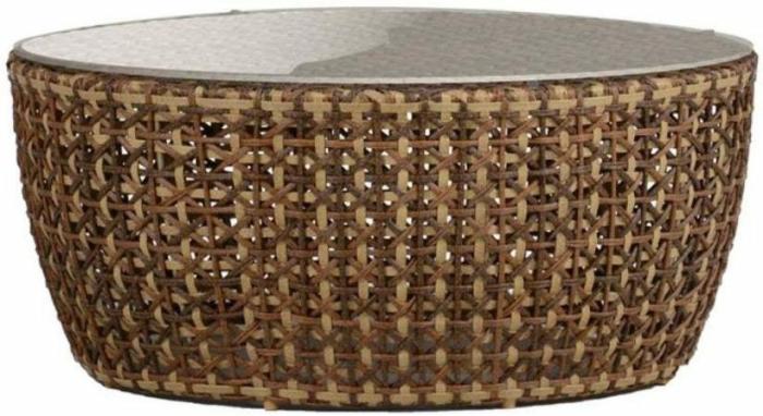 Largo Woven Coffee Table Accent Tables