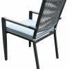 Le Havre Dining Arm Chair – Charcoal Dining Chairs