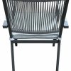 Le Havre Dining Arm Chair – Charcoal Dining Chairs