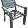 Le Havre Dining Arm Chair – Charcoal Dining Chairs