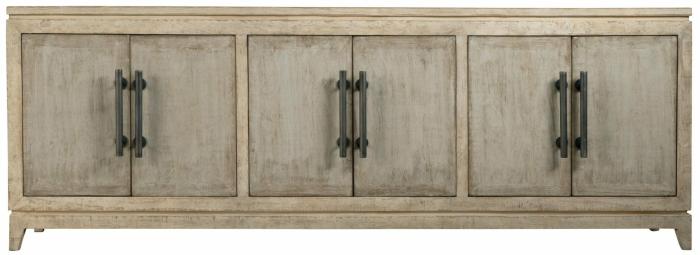 Lexington 96″ Cabinet – White Wash And Antique Grey Buffet & Sideboards