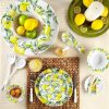 Limonata Melamine Canape Plate Outdoor