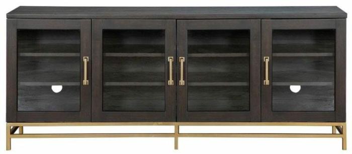 Lindon 70″ 4-Door Console – Coffee Bean Furniture