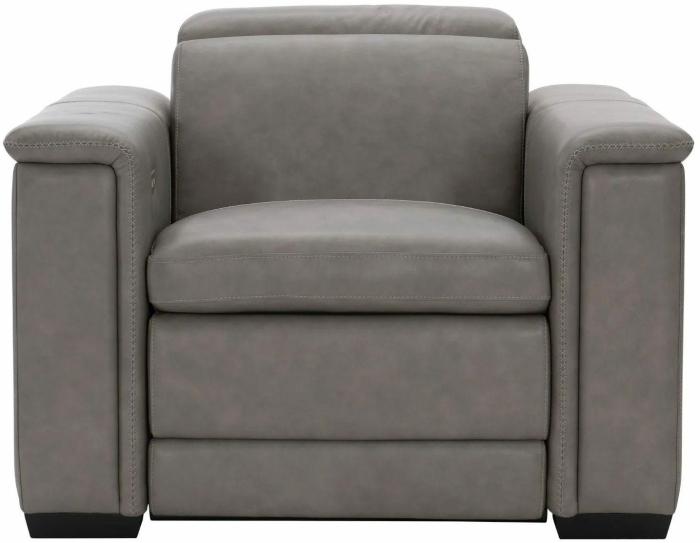 Lioni Power Recliner – Grey Furniture