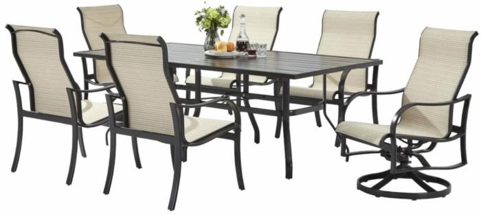 Malaga 7-Piece Rectangular Dining Set Dining Sets