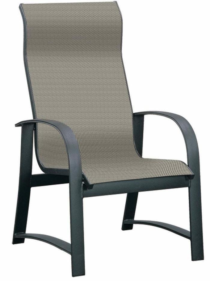 Martinique High Back Sling Dining Chair Dining Chairs