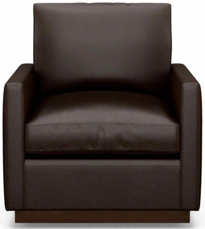 Meadow View Leather Swivel Chair Chairs