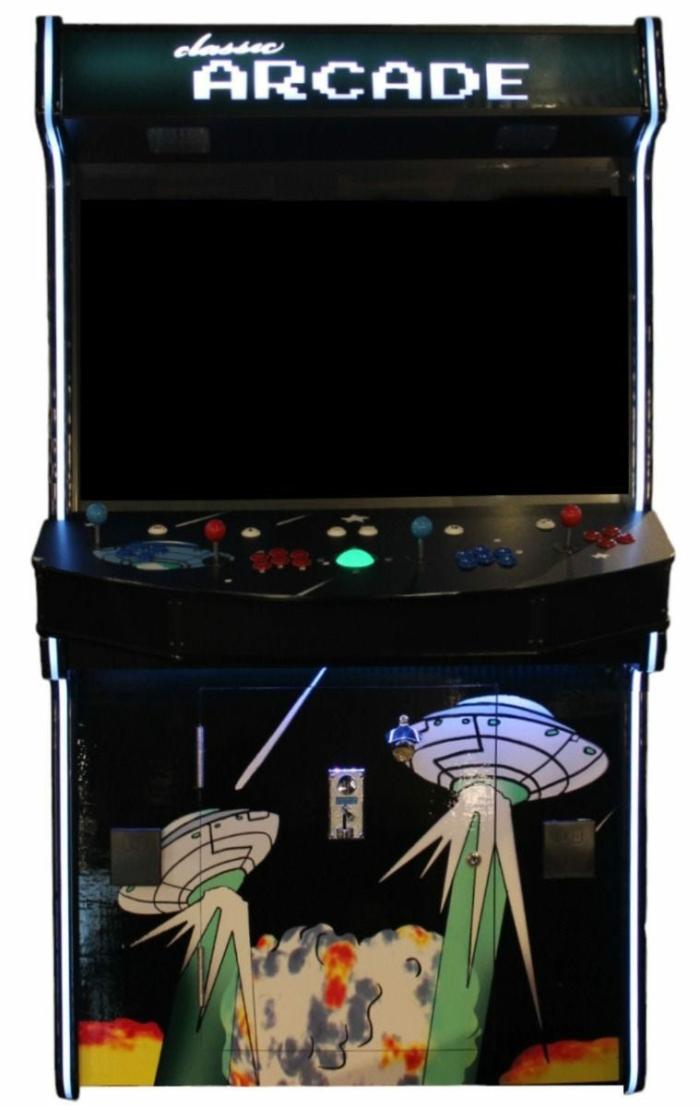 Mega Stand Up 4 Player Arcade With 6296 Games Arcade Games