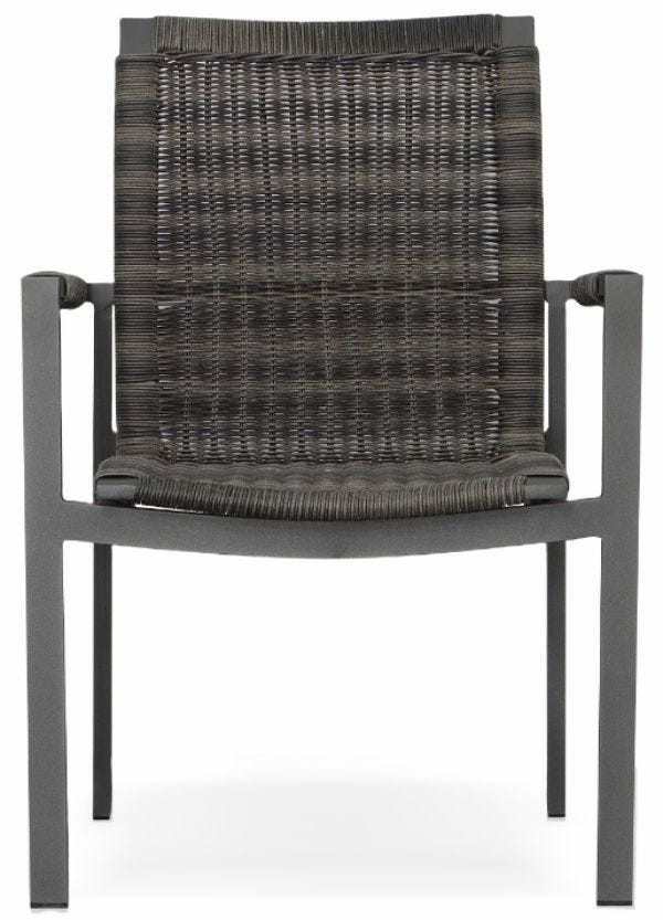 Megan Woven Dining Chair – Graphite Dining Chairs