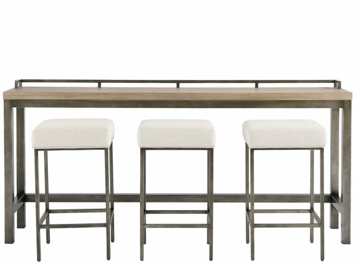 Mitchell Console Table With 3 Stools Bars & Barstools