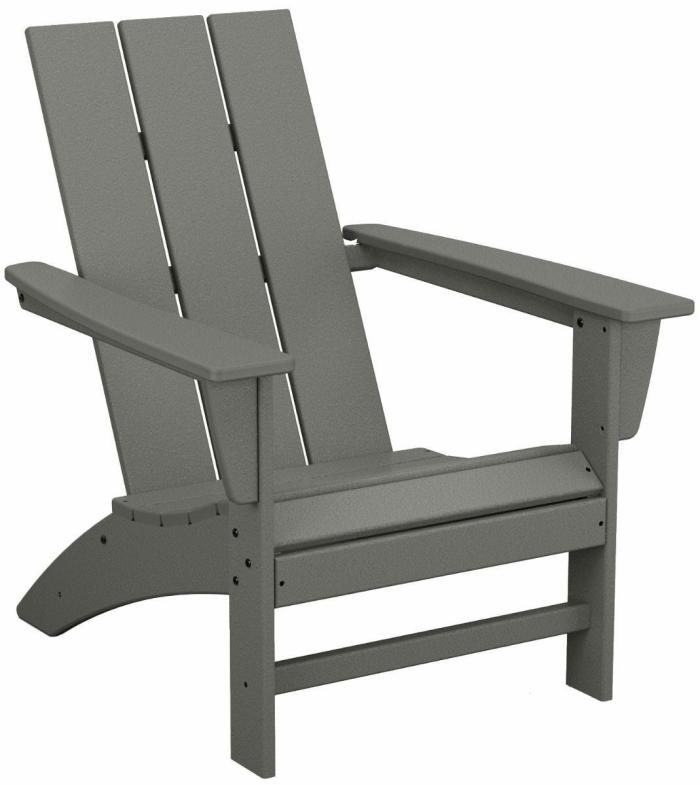 Modern Adirondack Chair – Slate Grey Adirondack Chairs