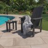 Modern Adirondack Chair – Slate Grey Adirondack Chairs