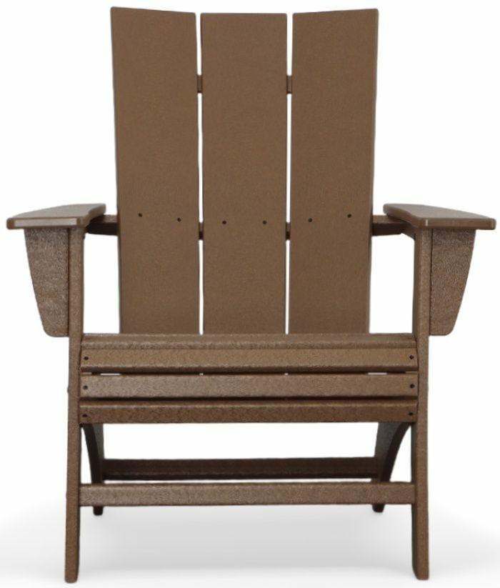 Modern Curveback Adirondack – Teak Adirondack Chairs