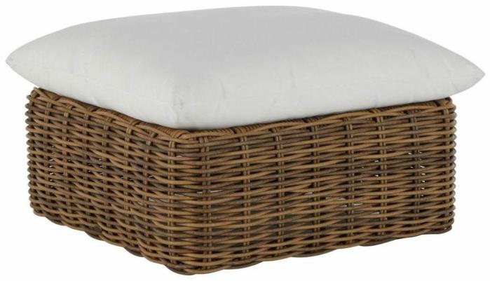 Montecito Ottoman – Raffia Ottomans