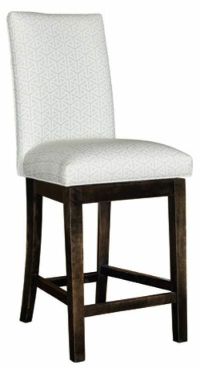 Nadine Upholstered Swivel Counter Stool Bar Stools