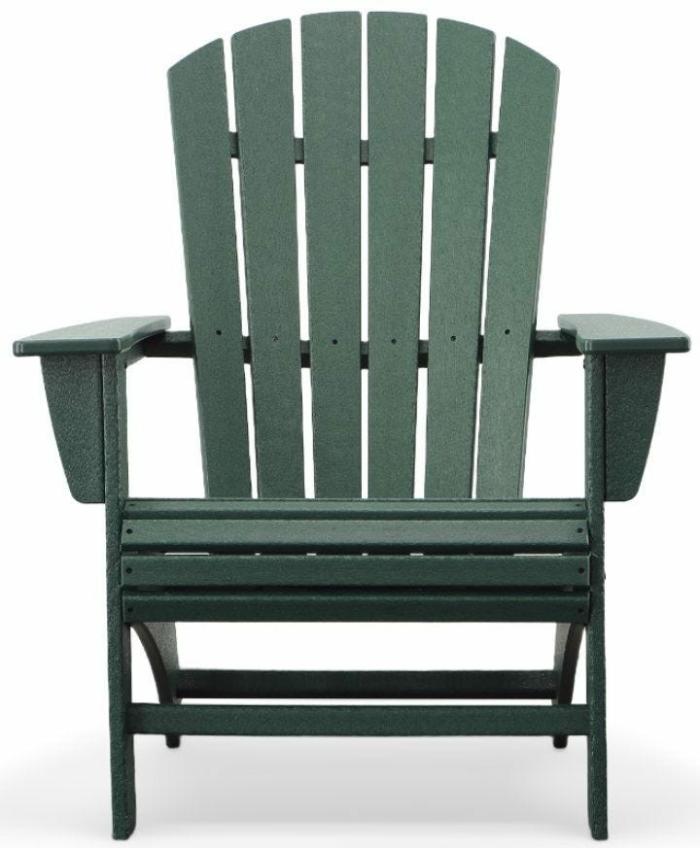 Nautical Curveback Adirondack Chair – Green Adirondack Chairs