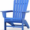 Nautical Curveback Adirondack Chair – Pacific Blue Adirondack Chairs