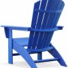 Nautical Curveback Adirondack Chair – Pacific Blue Adirondack Chairs