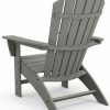 Nautical Curveback Adirondack Chair – Slate Grey Adirondack Chairs