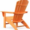 Nautical Curveback Adirondack Chair – Tangerine Adirondack Chairs