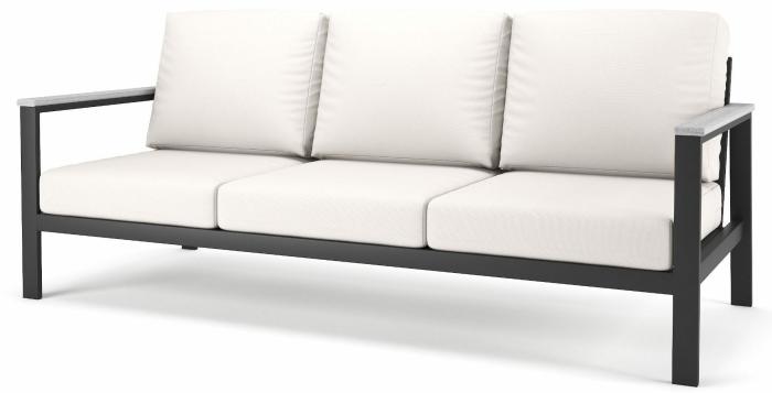 Newport Sofa – Dark Grey Coastal Outdoor