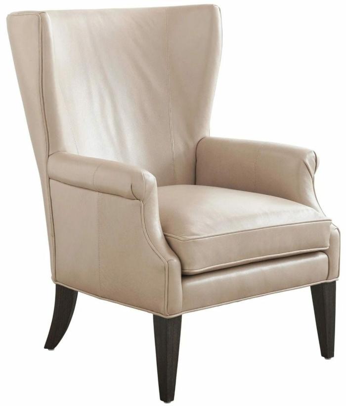 Newton Leather Wing Chair Chairs