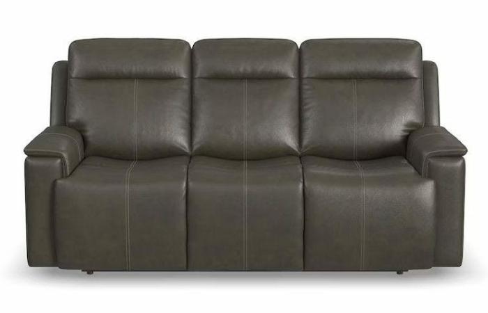 Odell Power Reclining Sofa – Grey Furniture