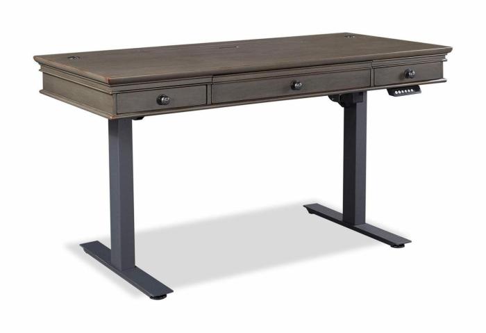 Oxford Collection Lift Top Desk With Adjustable Base Desks