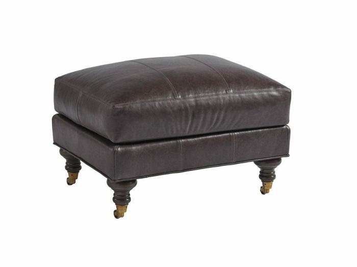 Oxford Leather Ottoman Furniture