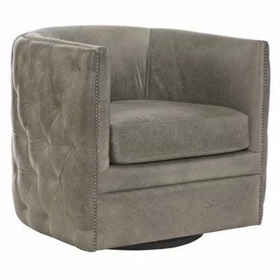 Palazzo Leather Swivel Chair Chairs