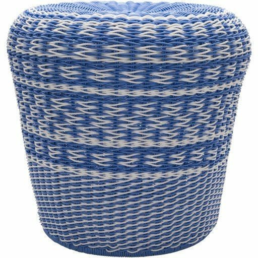 Parkdale Outdoor Garden Stool – Bright Blue Accents & Decor