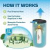 Patio Shield Mosquito Repeller – Glacial Blue Outdoor