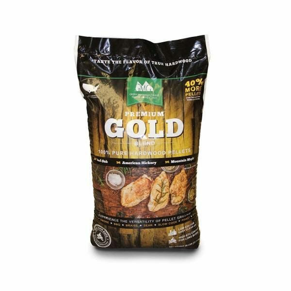 Premium Gold Blend Pellets – 28Lbs Grill Accessories