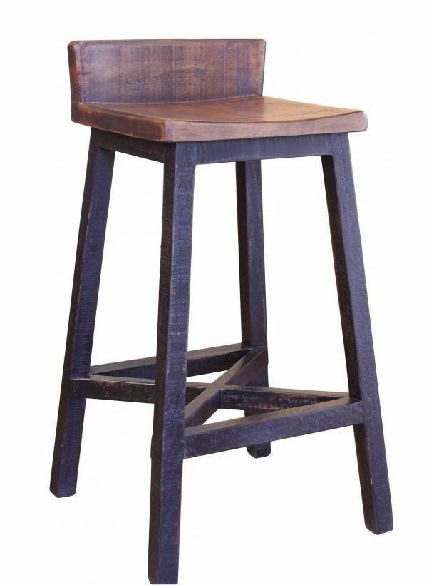 Pueblo Bar Stool – Black Bar Stools