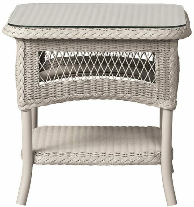 Reflections End Table – Linen Accent Tables