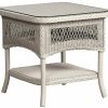 Reflections End Table – Linen Accent Tables